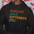 Awesome Since September 1992 Hoodie Unique Gifts