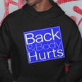 Back And Body Hurts Blue Logo Hoodie Unique Gifts