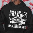 Bad Influence Grandpa Tshirt Hoodie Unique Gifts