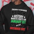 Black History Month All Year Long Hoodie Unique Gifts