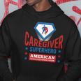 Caregiver Superhero Official Aca Apparel Hoodie Unique Gifts