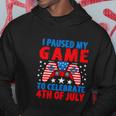 Celebrate 4Th Of July Gamer Funny Fourth Hoodie Unique Gifts