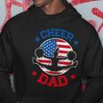 Cheer Dad Proud Fathers Day Cheerleading Girl Competition Hoodie Unique Gifts