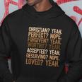 Christian Black History Month Blm Melanin Pride Pan African Hoodie Personalized Gifts