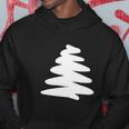 Christmas Trendy Drawing Tree Artistic Hoodie Unique Gifts