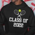 Class Of 2022 Graduation Senior Tennis Player Hoodie Funny Gifts