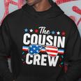Cousin Crew 4Th Of July Patriotic American Family Matching Hoodie Unique Gifts