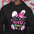 Cute Bunnies Easter Im The Nurse Nurse Life Rn Nursing Hoodie Unique Gifts