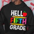Cute Hello Fifth Grade Outfit Happy Last Day Of School Funny Gift Hoodie Unique Gifts
