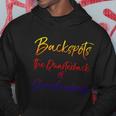 Cute Quote Cheer Backspots The Quarterback Of Cheerleading Gift Hoodie Unique Gifts