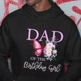 Dad 1St First Birthday Matching Family Butterfly Floral Hoodie Unique Gifts