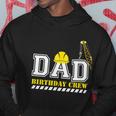 Dad Birthday Crew Construction Birthday Party Men Hoodie Personalized Gifts
