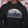 Dallas Texas Skyline City Football Fan Hoodie Unique Gifts