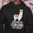 Dimelo En Espanol Por Favor Spanish Llama Hoodie Unique Gifts