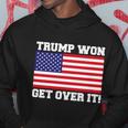 Donald Trump Won Get Over It Usa Flag 45Th President Tshirt Hoodie Unique Gifts