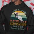 Dont Mess With Auntisaurus Tshirt Hoodie Unique Gifts