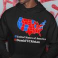 Dumbfuckistan Vs United States Of America Election Map Democrats Hoodie Unique Gifts