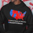 Dumbfuckistan Vs United States Of America Election Map Republicans Hoodie Unique Gifts
