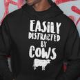 Easily Distracted By Cows Tshirt Hoodie Unique Gifts