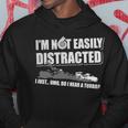 Easily Distracted - Turbo Hoodie Funny Gifts