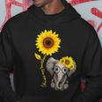 Elephant Sunflower You Are My Sunshine V2 Hoodie Unique Gifts