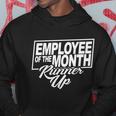Employee Of The Month Runner Up Hoodie Unique Gifts