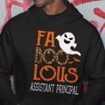Faboolous Assistant Principal On Halloween Party Funny Ghost Hoodie Unique Gifts