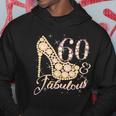 Fabulous & 60 Sparkly Heel 60Th Birthday Hoodie Unique Gifts