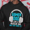 Fathers Day Funny Gamer Dad Hoodie Unique Gifts