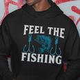 Feel The Fishing Hoodie Unique Gifts