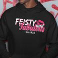 Feisty And Fabulous Since 1932 90Th Birthday Hoodie Unique Gifts