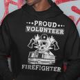 Firefighter Proud Volunteer Firefighter Fire Department Fireman Hoodie Funny Gifts