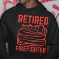 Firefighter Retired Firefighter Pension Retiring Hoodie Funny Gifts