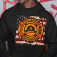 Firefighter The Legend Has Retired Fireman Firefighter Hoodie Funny Gifts