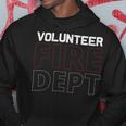 Firefighter Volunteer Firefighter Fire Rescue Department Fireman Hoodie Funny Gifts