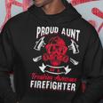 Firefighter Wildland Fireman Volunteer Firefighter Aunt Fire Department V2 Hoodie Funny Gifts