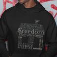 Freedom Of Speech Word Cloud Hoodie Unique Gifts