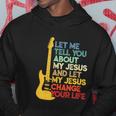 Funny Christian Bible Guitar Player Hoodie Unique Gifts