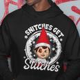 Funny Christmas Snitches Get Stitches Tshirt Hoodie Unique Gifts