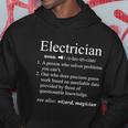 Funny Electrician Definition Shirt Electrical Engineer Gift Hoodie Unique Gifts