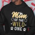 Funny Mom Of The Wild One 1St Birthday Matching Family Hoodie Unique Gifts