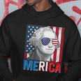 George Washington 4Th Of July Merica Men Women American Flag Hoodie Unique Gifts