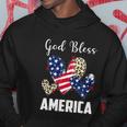 God Bless America Leopard Christian 4Th Of July Hoodie Unique Gifts