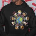 Happy Earth Day Children Around The World Hoodie Unique Gifts