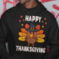 Happy Thanksgiving 2021 Funny Turkey Day Autumn Fall Season V2 Hoodie Funny Gifts