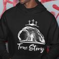 He Is Risen Cross Jesus Easter Day Christians True Story Hoodie Unique Gifts