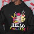 Hello 2Nd Grade Back To School Team Second Grade Hoodie Unique Gifts