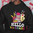 Hello 4Th Grade First Day Of School Back To School Hoodie Unique Gifts