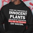 Help End The Violence Eat Bacon Tshirt Hoodie Unique Gifts