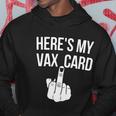 Heres My Vax Card Tshirt Hoodie Unique Gifts